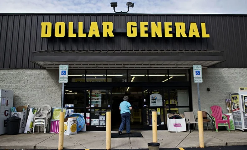 Dollar general store front part